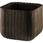 Květináč CUBE PLANTER M - hnědý